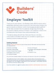 Builders Code Toolkit